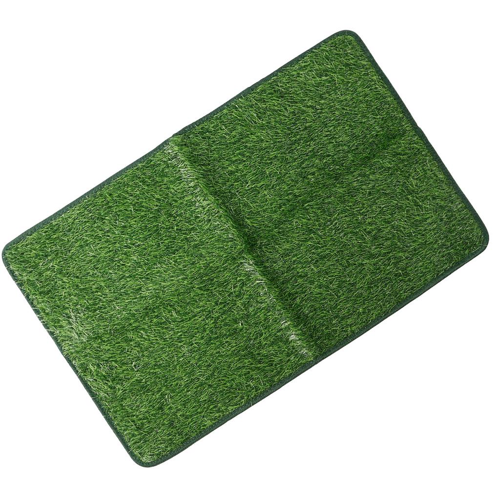 Artificial Grass Dog Pee Pad Large Size Prevent Slip Soft Comfortable Reusable Dog Potty Training