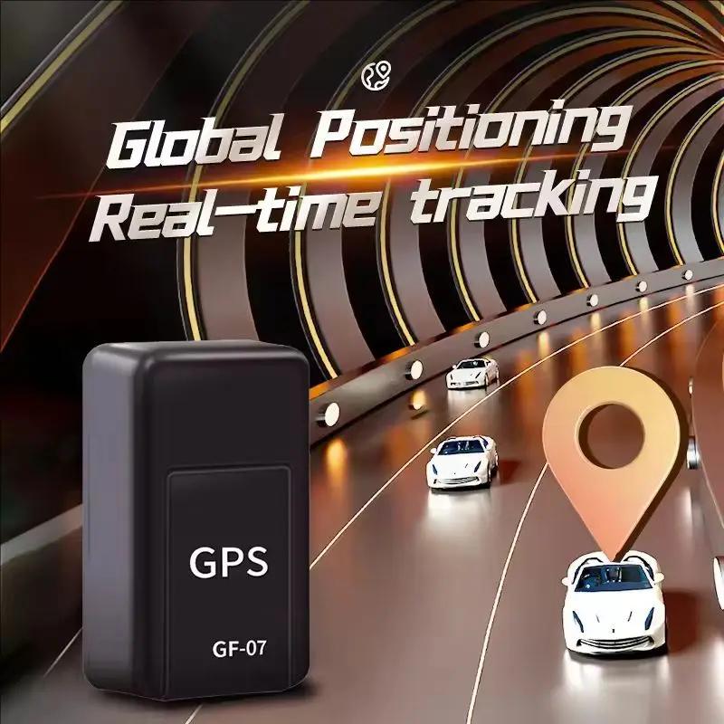 Gf07 Мини GPS-трекер Отслеживание местоположения в реальном времени Магнитный дизайн Для автомобиля Багажа Домашних животных Детей Анти-потеря Мониторинг