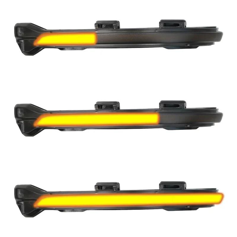 2PCS For VW Golf MK7 7.5 7 GTI R GTD Dynamic Blinker LED Turn Signal For Volkswagen Rline Sportsvan Touran Side Mirror Light