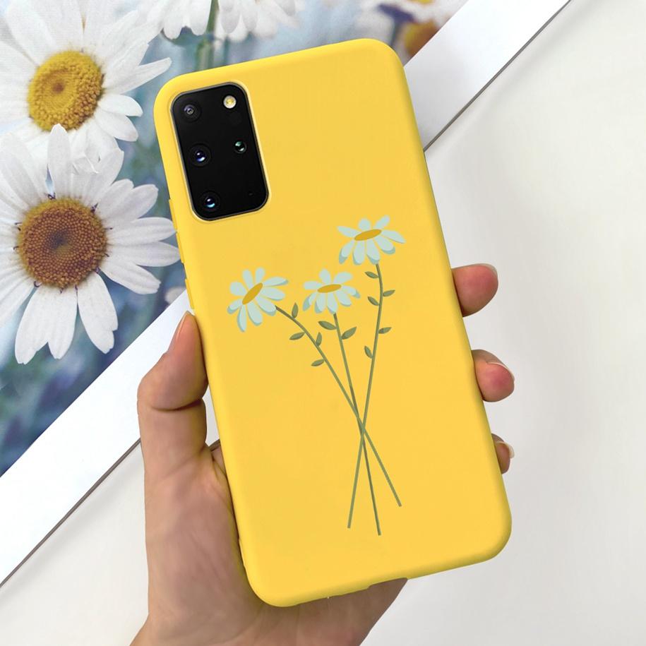 For Samsung Galaxy S20 5G Case SM-G981F Phone Cover Fashion Marble Flower Slim Soft Bumper For Samsung S20 Plus S20+ S 20 Fundas