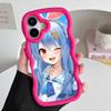 Holo Usada Pekora Wavy Edge TPU Mobile Phone Case for iPhone 17 16 15 14 13 12 11 Air Pro Max Plus Colorful Cover