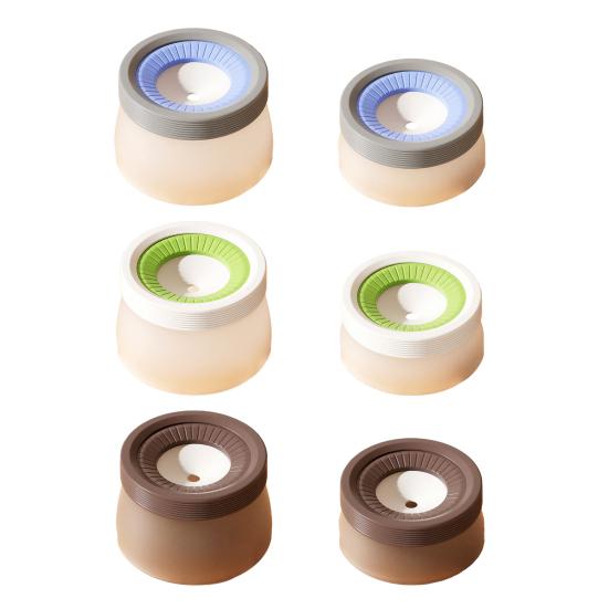 Медленная поилка для собак 1200 мл 600 мл Непроливайка Миска для воды для питомцев Конструкция с плавающим диском Без беспорядка Поилка для кошек и собак