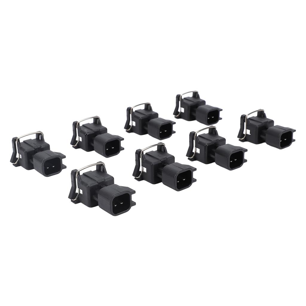 8Pcs Fuel Injector Connector Adapter 12077939 Stable Performance Fuel Injector Adapter for EV1 To EV6 Wiring Harness
