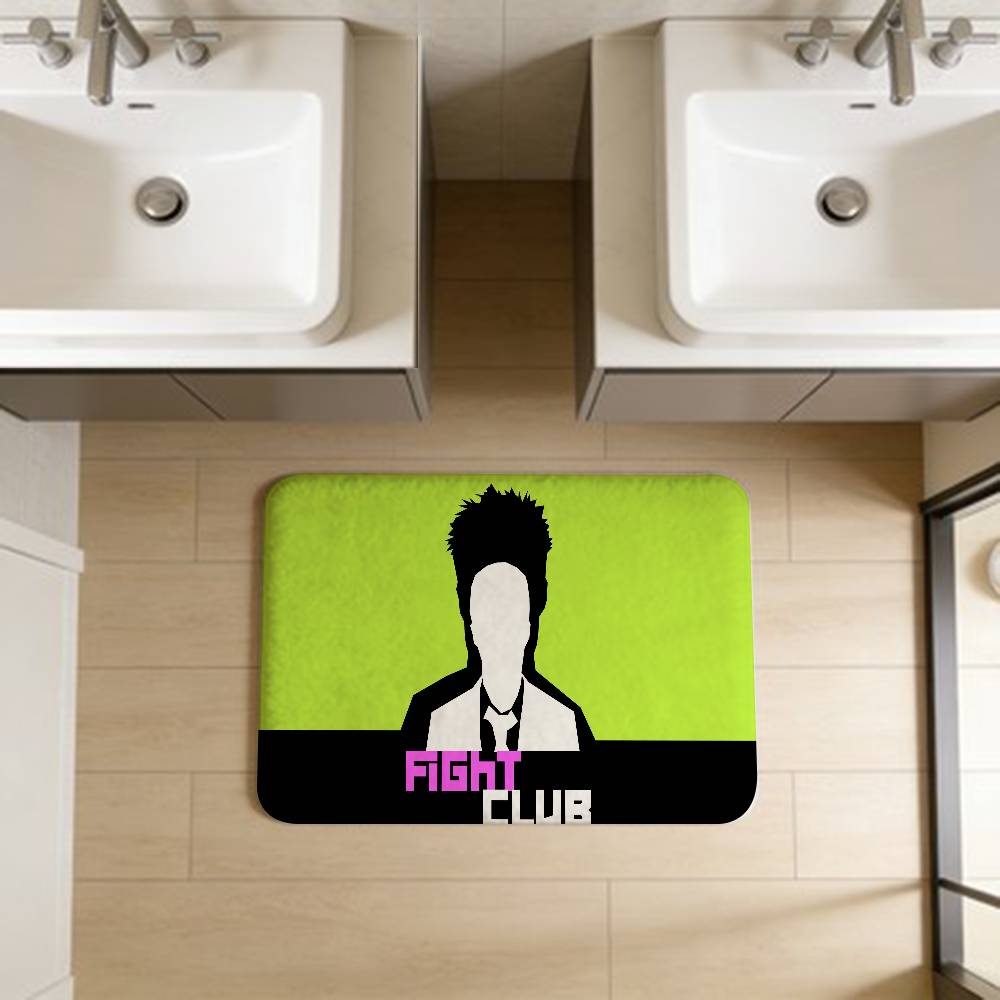 Comedy Drama Fight Club Entrance Door Mat Nordic Style Bedroom Living Room Doormat Home Balcony Anti-Slip Modern Home Decor