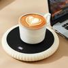 Intelligent Touch Control Dish Heating Plate Round Coaster Warmer Cat Bowl Heater  Winter