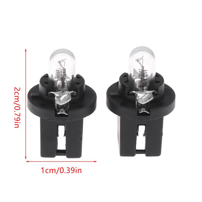 Светодиодная лампа B8.5D Светодиодные лампы для салона автомобиля Индикатор предупреждения на приборной панели Клиновидная лампа для приборной панели автомобиля Теплый желтый 12В