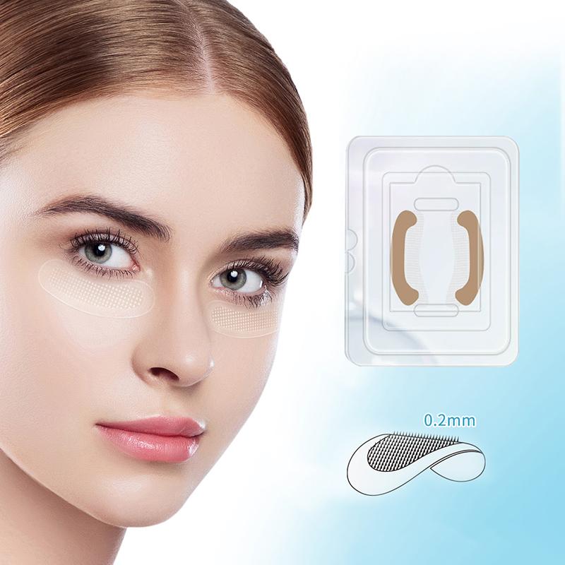 1 пара маска-патчи для глаз с микроиглами, гиалуроновая кислота, лечебная наклейка от пятен, маска с длиной иглы 0,2 мм, увлажняющая