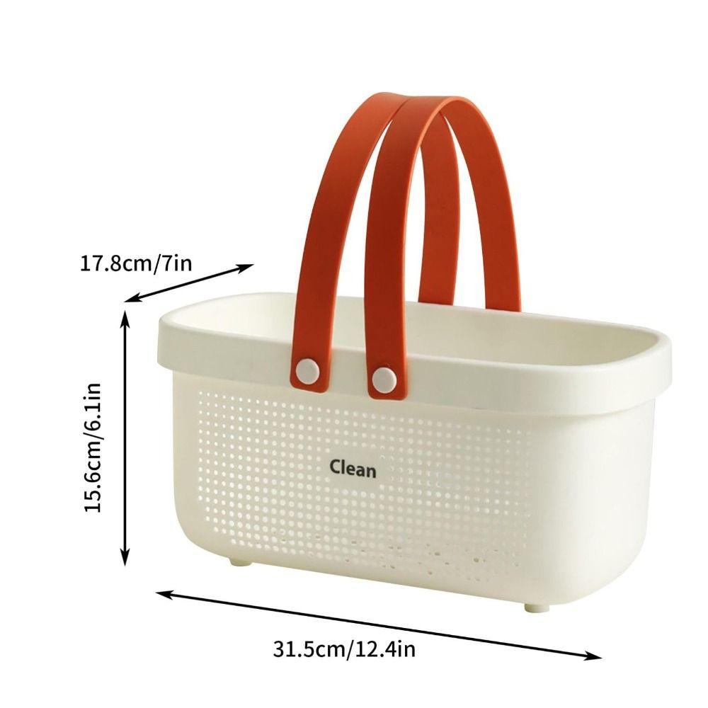 С ручкой сливная корзина штабелируемый органайзер для туалетных принадлежностей не деформируется корзина для ванной ванная комната