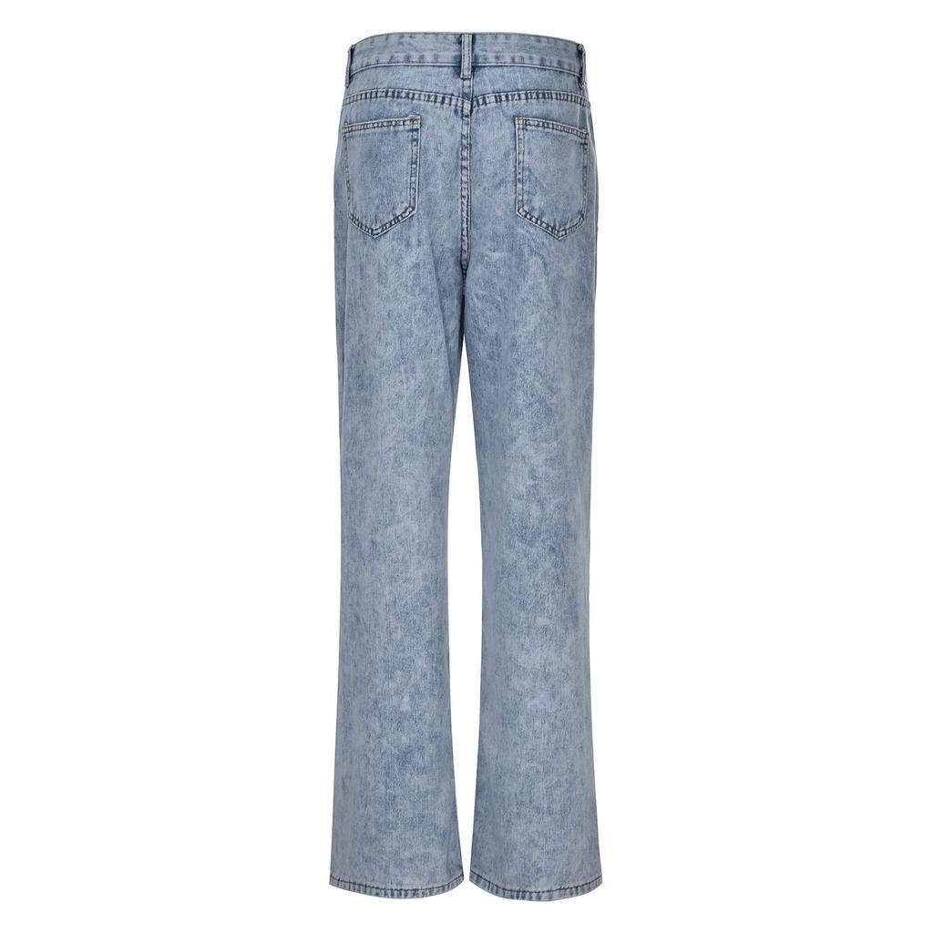 Женские повседневные джинсы, тонкие модные брюки-клеш с микро-клешами, брюки