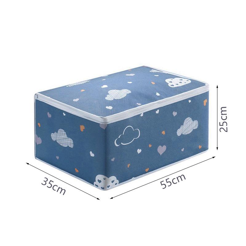 Нетканый складной ящик для хранения, органайзер для переносной одежды, аккуратный чемодан, домашний ящик для хранения, контейнер для хранения одеял, сумка