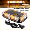36LED Car Strobe Lights,12-24V Emergency Hazard Warning Safety Flashing Strobe Light Bar for Truck Car, Waterproof and Magnetic Mount Universal