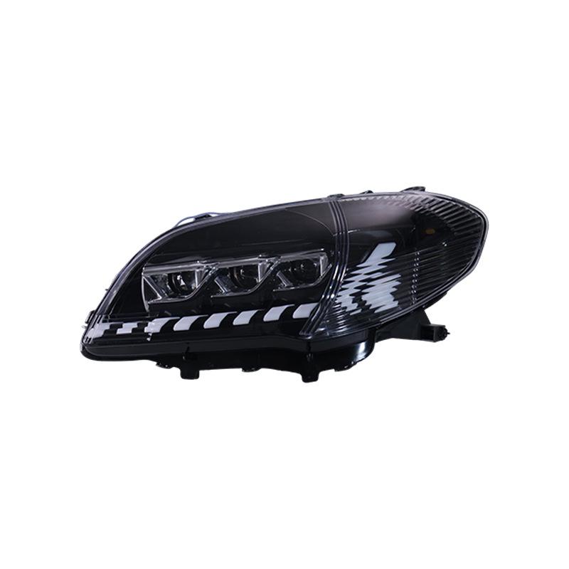 Светодиодные проекторные фары для Toyota Vios 05-07 с дневными ходовыми огнями и динамическими указателями поворота