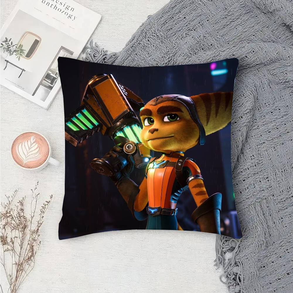 Игровой набор R-Ratchet C-Clank Винтажная Наволочка Чехол на Подушку для Дивана Комната Домашний Декор