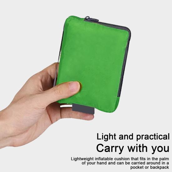 Надувная подушка сиденья, водонепроницаемая, износостойкая, быстро надувается, сдувается, удобная воздушная поддержка, подушка для автомобильного сиденья в самолете