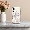 P-Purple L-lavender Phone Case For Samsung S25,24,23,22,30,21,10,9,Ultra,Plus,Lite,FE,4,5 G Soft Black Case