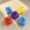 Super Soft Cheese Squeezed Cube Moldable Fidget Toy Kids Toy Cheese Squishy Toy  Home Decoration