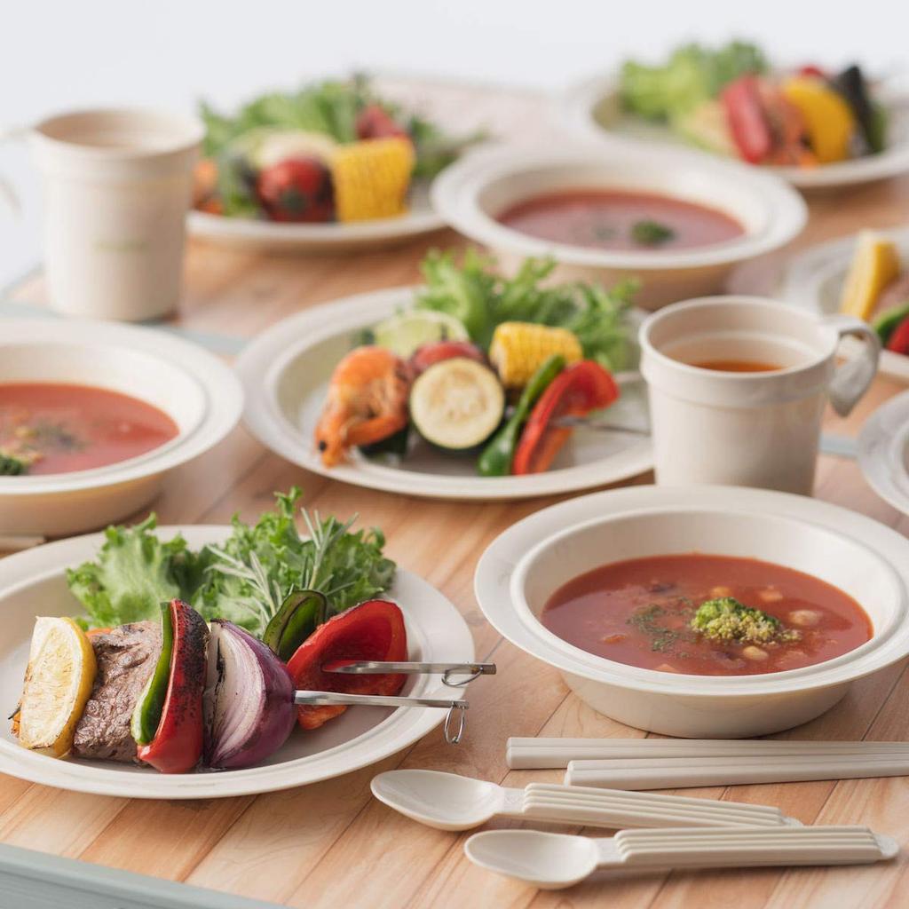 LOGOS Dinnerware Set with Chopsticks 6 81285028 (for people)