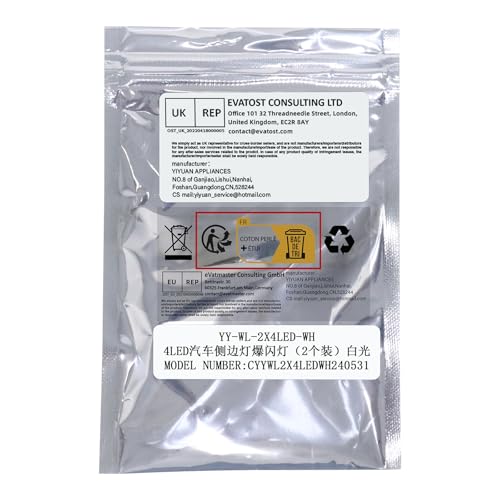 RIGIDON 2 шт. 8,5 см стробоскопический светодиодный фонарь 12 Вт 12-24 В 4 светодиода аварийный стробоскопический фонарь аварийная лампа идеально подходит для грузовика мигающий фонарь (белый)