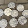 Bachelorette Party Button Pin Badge Wedding Bride Bridesmaid I Do Crew Pin Back Buttons for Bach Party Favors Photo Props Gift