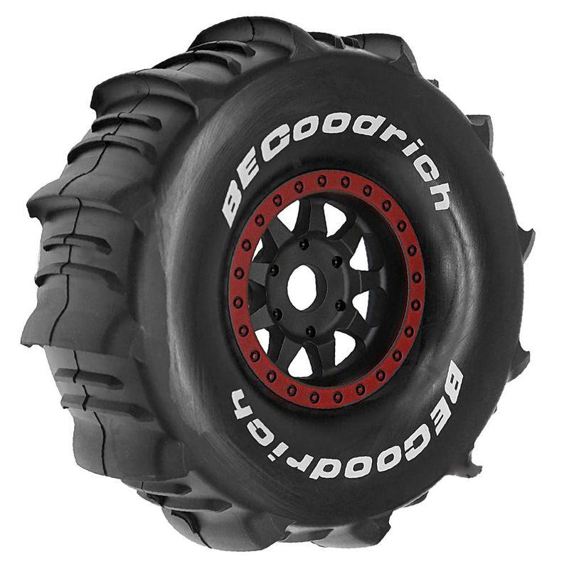 1/7 1/8 RC Off Road Truck Wheels 17mm Hex And Tires Short Course Snow Sand Tyres For 1:7 1:8 Scale Buggy Truck Car TRAXXAS UDR