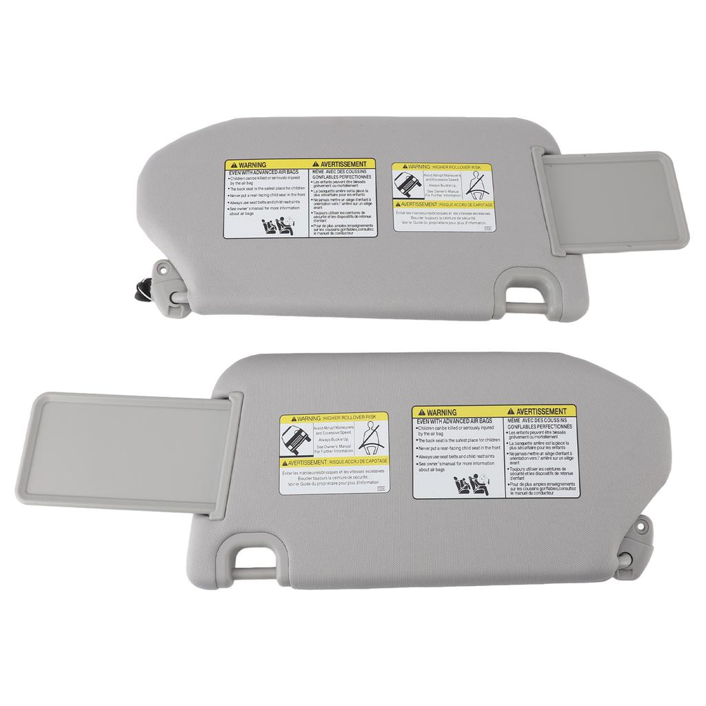 2 шт. Левый и правый солнцезащитный козырек 96401 9PB0A Серый водительский пассажирский правый солнцезащитный козырек с подсветкой