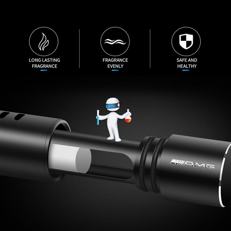 Автомобильный освежитель воздуха для салона, диффузор для духов с креплением на воздуховод для Mercedes Benz AMG GLE GLS GLC CLA GLB ML W204 W206 W205 W212 W203