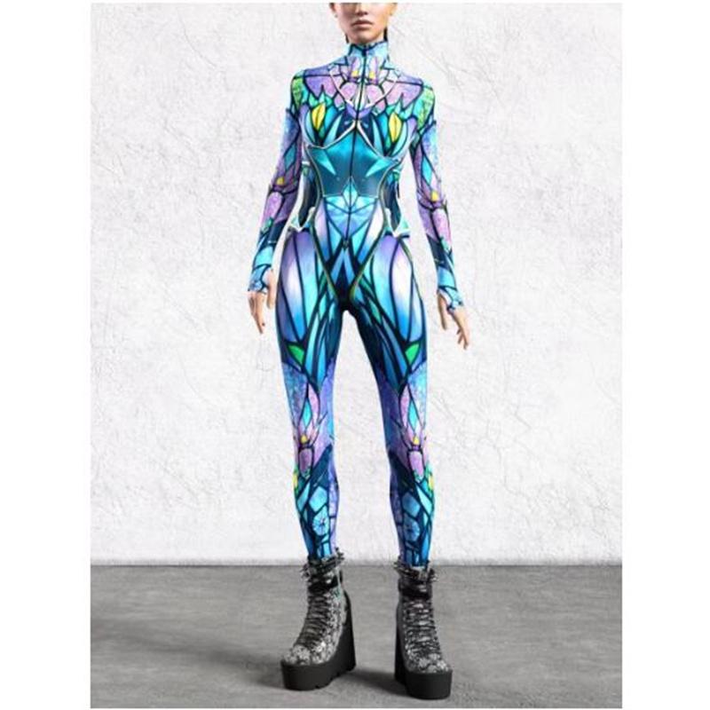 Костюм Zentai, наряд для фестиваля, комбинезон на молнии спереди, панк-рейв, комбинезон для косплея, костюм Morphsuit, одежда для вечеринки в стиле рейв 2024