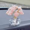 Изысканный хрустальный букет роз Хрустальные поделки Миниатюрная хрустальная фигурка цветка Настольное украшение