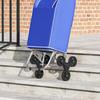 Shopping Trolley Blue 39.5 x 33 x 93 cm Oxford Fabric