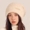 Thickened Beanies Hat Korean Style Pullover Hat Letter Chic Knitted Hat  Outdoor