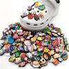 Lot of 100Pcs Different PVC Shoe Charms for Clogs Shoe Decorations