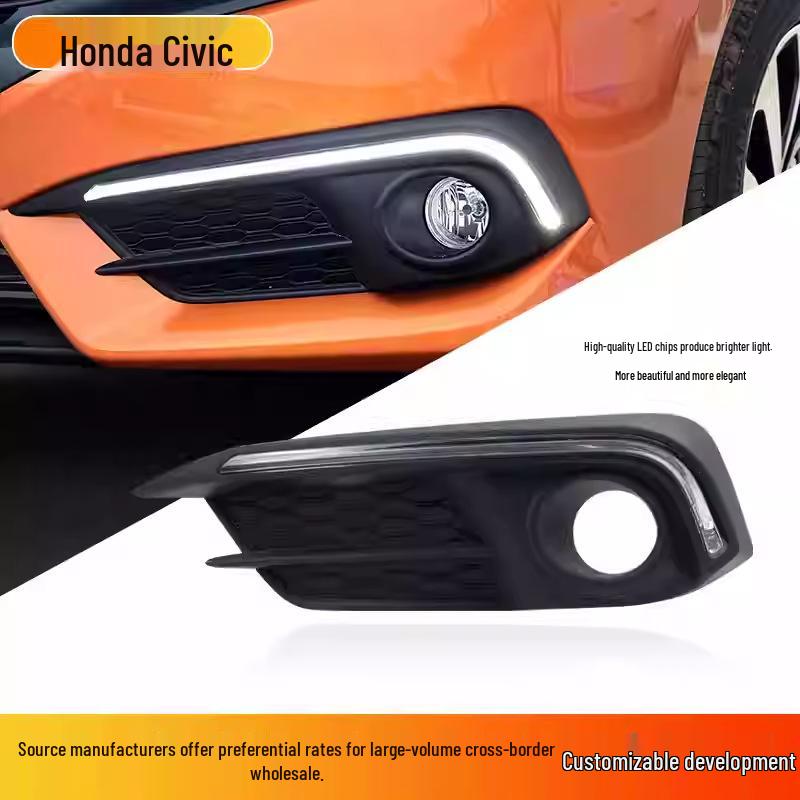 Дневные ходовые огни Honda Civic 10-го поколения