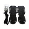 Lawn Aerator Spike Shoes, Heavy Duty Grass Soil Aeration Sandals With Adjustable Straps, Spiked Shoes For Lawn Oxygenation & Epoxy Floor Paint