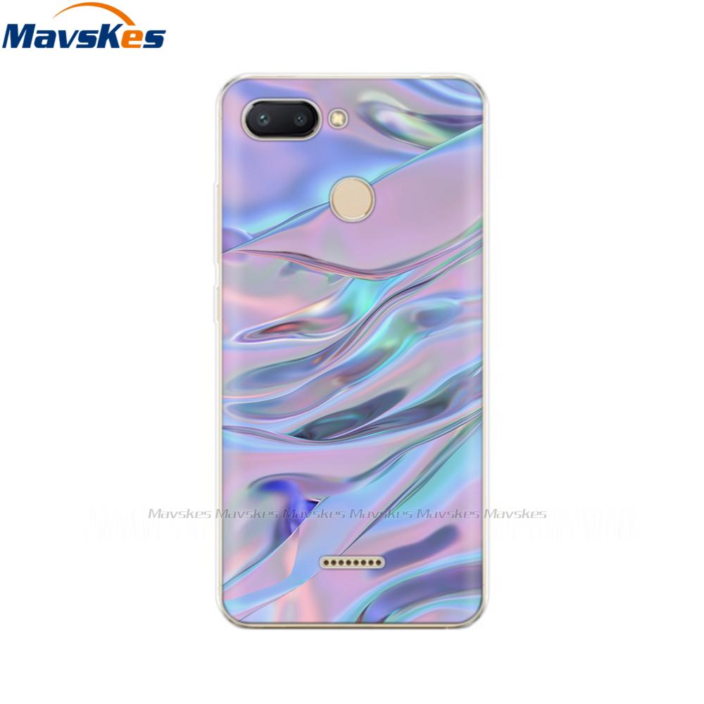 Silicone Cover for Xiaomi Redmi 6 Case Full Protection Soft Tpu Back Cover Phone Case for Xiaomi Redmi 6 Redmi6 Bumper Coque Bag