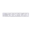 For 3008 GT Car 3D Metal Letters Logo Badge Decals Sticker Car Auto Rear Trunk Alphabet Emblem Styling Stickers
