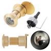 1 Piece Solid Brass 220 Degree High Definition Door Viewer for 1.57inch To 2.17inch Door Thickness Home / Office / Hotel