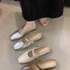 European Fairy Style Flat-bottomed Bag Head Half Slippers Female Outer Wear Spring and Summer Pedal Small Fragrant Wind Lazy Single Shoes
