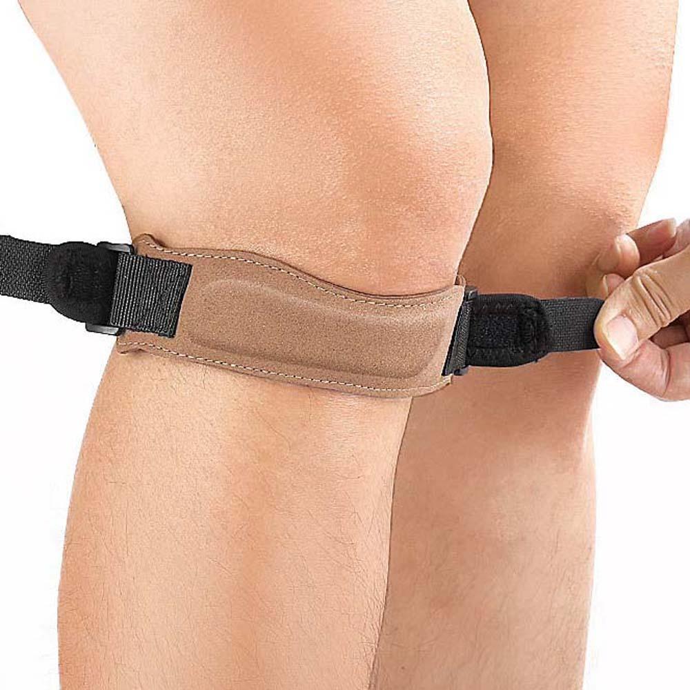 Knee Pad Shock Absorption Patella Knee Belt Knee Joint Rope Ring Patella Protector  Unisex