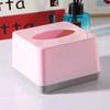 Commercial Grade Square Plastic Tissue Box Home Restaurant Living Room Drawer Type Can Print Logo Easy To Assemble Tissue Box