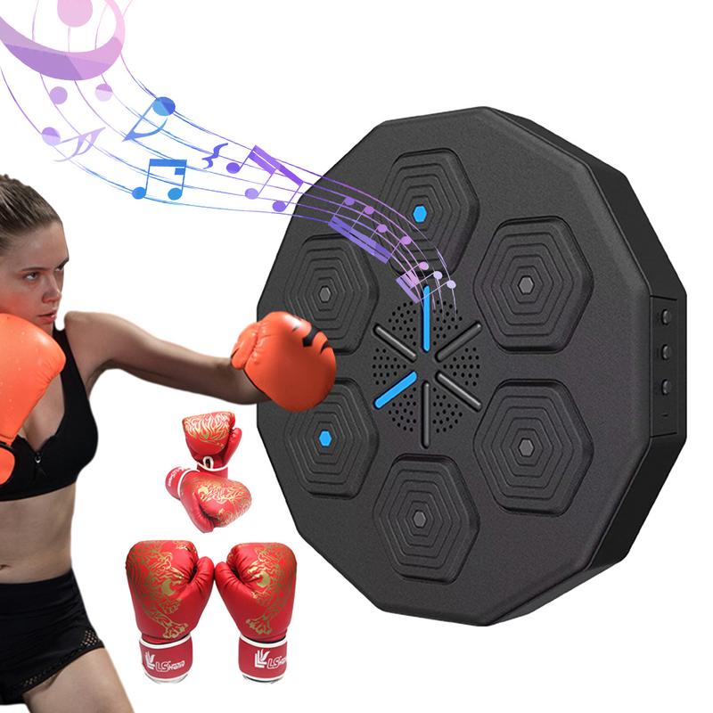 Бокс-машина Музыка Smart Fun Настенное оборудование для тренировок на ловкость и реакцию Электронная мишень для тренировок по боксу