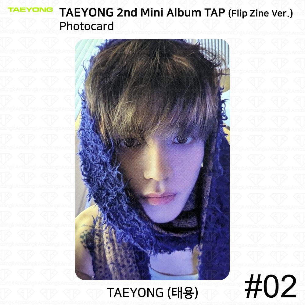 NCT TAEYONG 2-й мини-альбом TAP Официальная фотокарта Скрытая карта KPOP