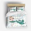 Cartoon Ballet Dancing Girl Duvet Cover Set Princess Style Twin Siz Bedding Set Kids Girl Nordic Bed Cover 150 90  Queen King