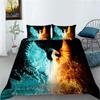 Bohemian Duvet Cover Suit Cartton Quilt Cover Polyester King Size Bedding Fashion Home Textiles Bedding Sets