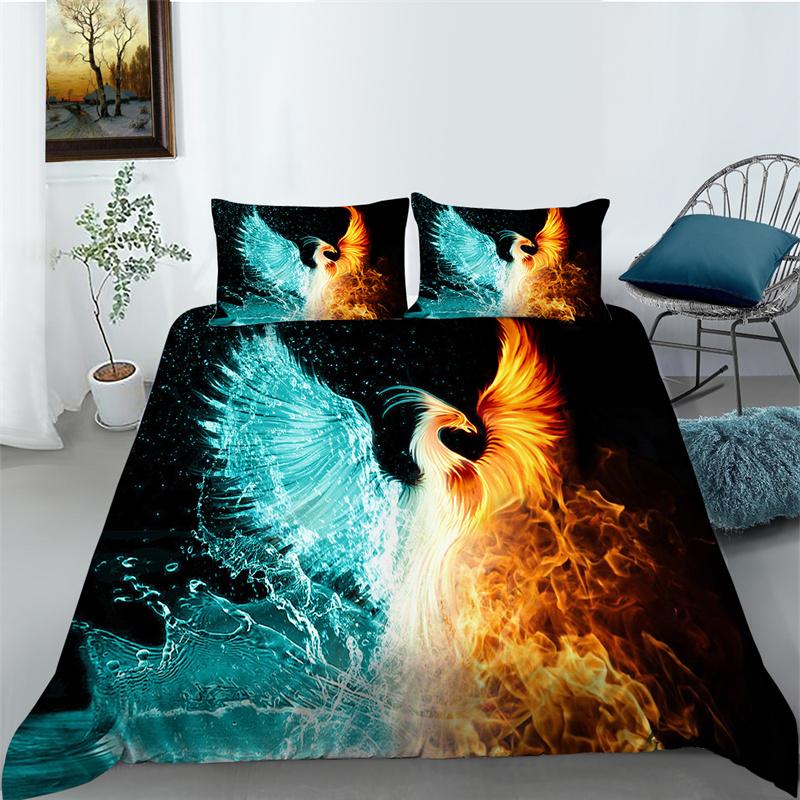 Bohemian Duvet Cover Suit Cartton Quilt Cover Polyester King Size Bedding Fashion Home Textiles Bedding Sets