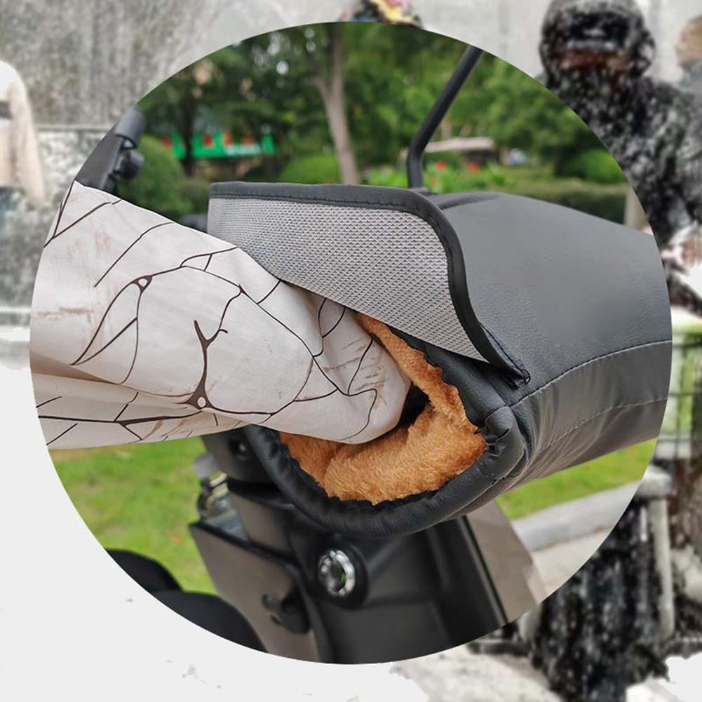 Перчатки для руля мотоцикла 3 температурных режима Теплые перчатки для скутера Термоперчатки для руля скутера для зимней езды