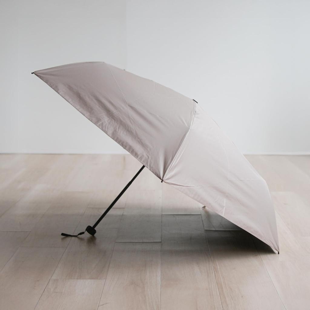 Складной зонт Komiya Shoten для мужчин и женщин, идеально подходящий для солнца и УФ-защиты, однотонный 60 см, дождь, защита, ветроустойчивые спицы, 100%+ затенение, цвет, (серый