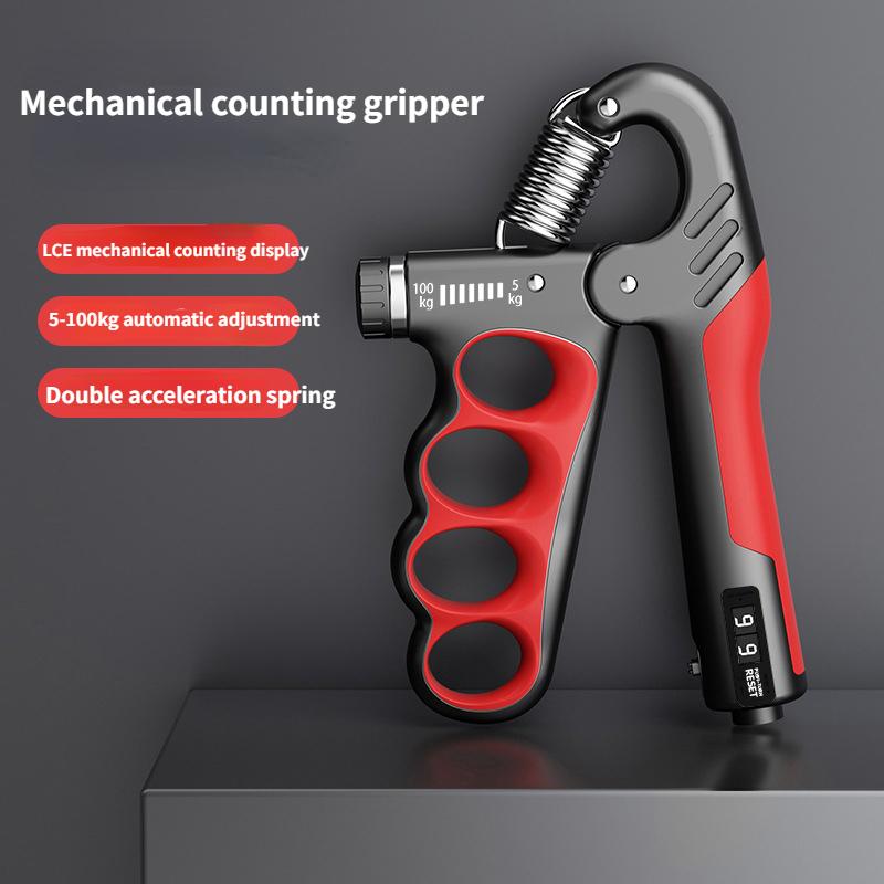 Электронное устройство для подсчета силы хвата, устройство для тренировки силы рук, устройство для реабилитационных тренировок, устройство для определения силы хвата пятью пальцами