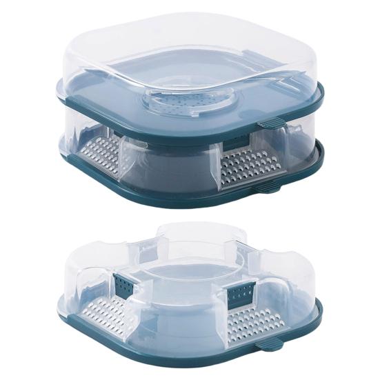 Ловушка для тараканов, прозрачная крышка, широкий вход, пористая конструкция, универсальная приманка на 360 градусов, ящик для ловли тараканов, кухонные принадлежности