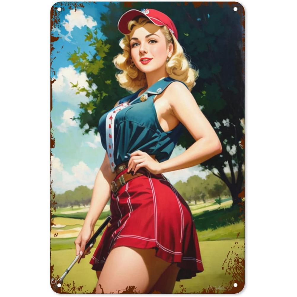Винтажные металлические жестяные вывески Pinup для девочек, сексуальные женские Настенный декор для мужчин, пещера, гараж, бары, кафе, клубы, рестораны, ретро постеры, доска