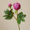 2 Head Artificial Peony Flowers European-Style Fake Peony Bouquet  for Home Wedding Decor